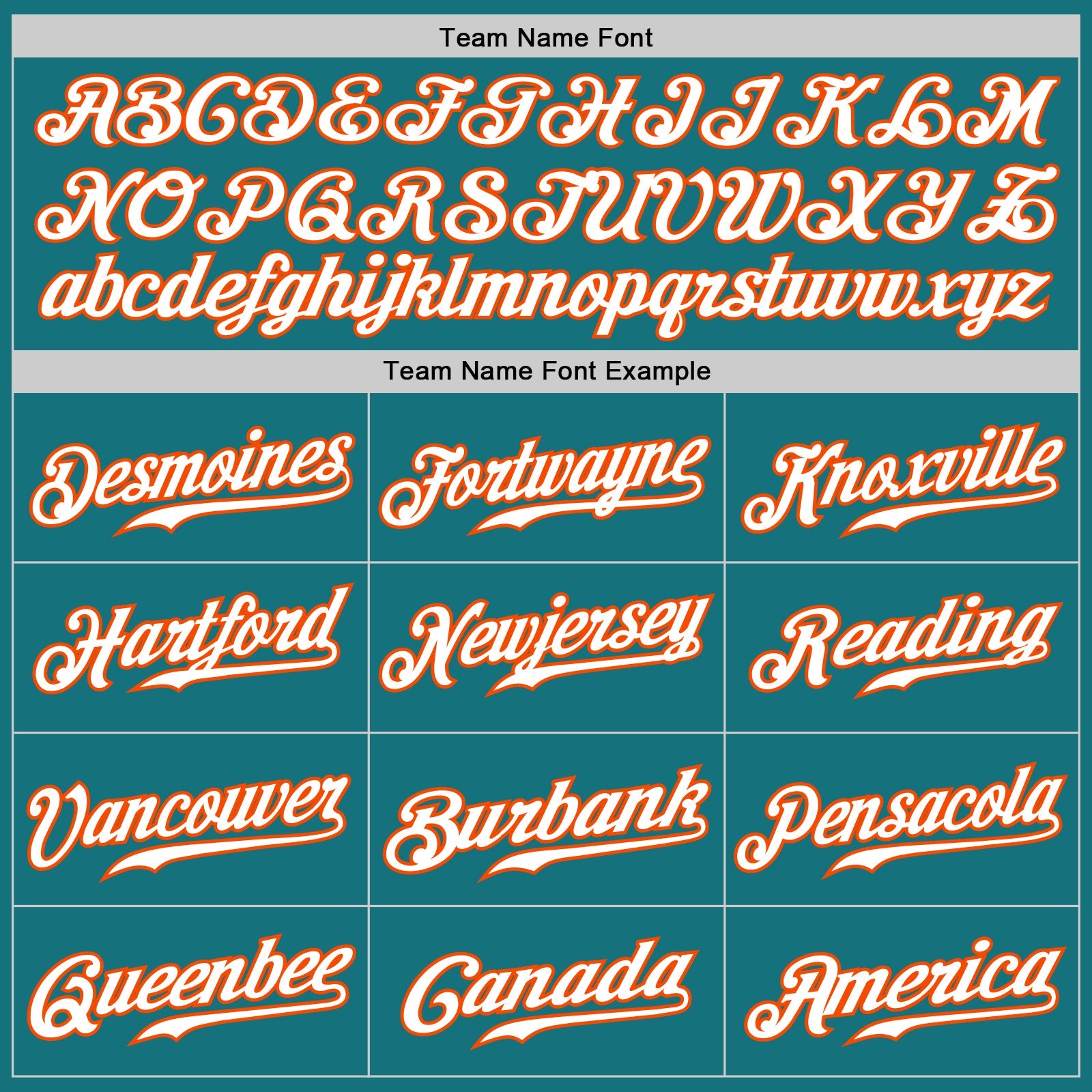 Custom Teal Orange Pinstripe White-Orange Authentic Baseball Jersey view 5
