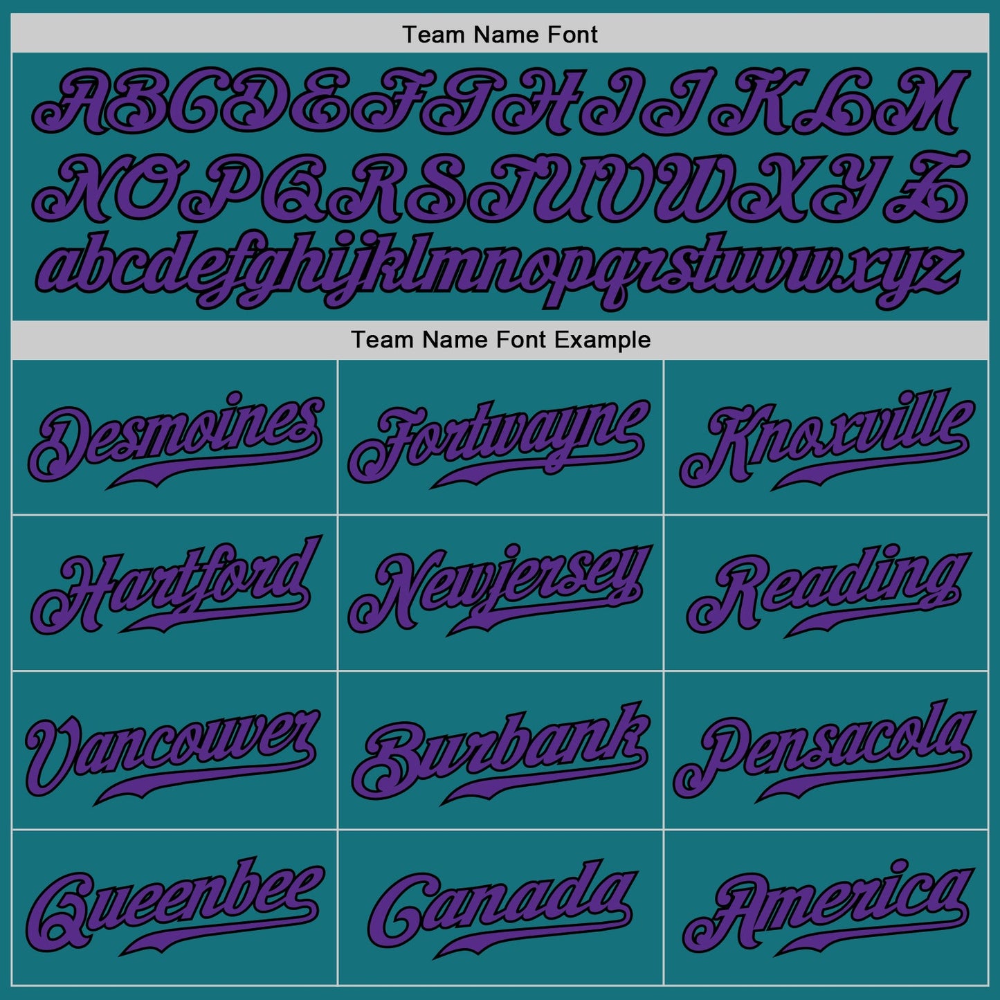 Custom Teal Purple-Black Authentic Baseball Jersey view 4