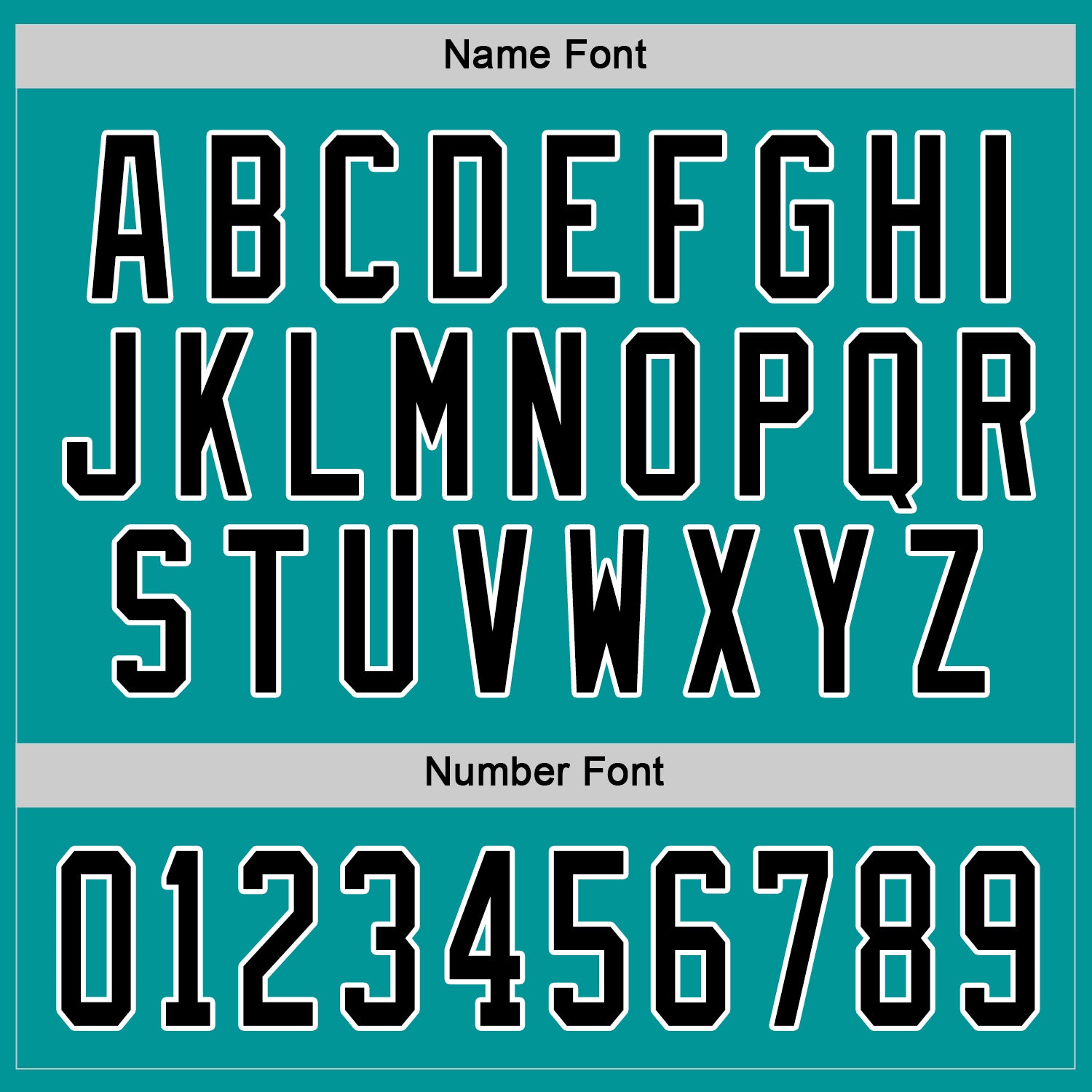 Custom Aqua Black-White Hockey Jersey view 4