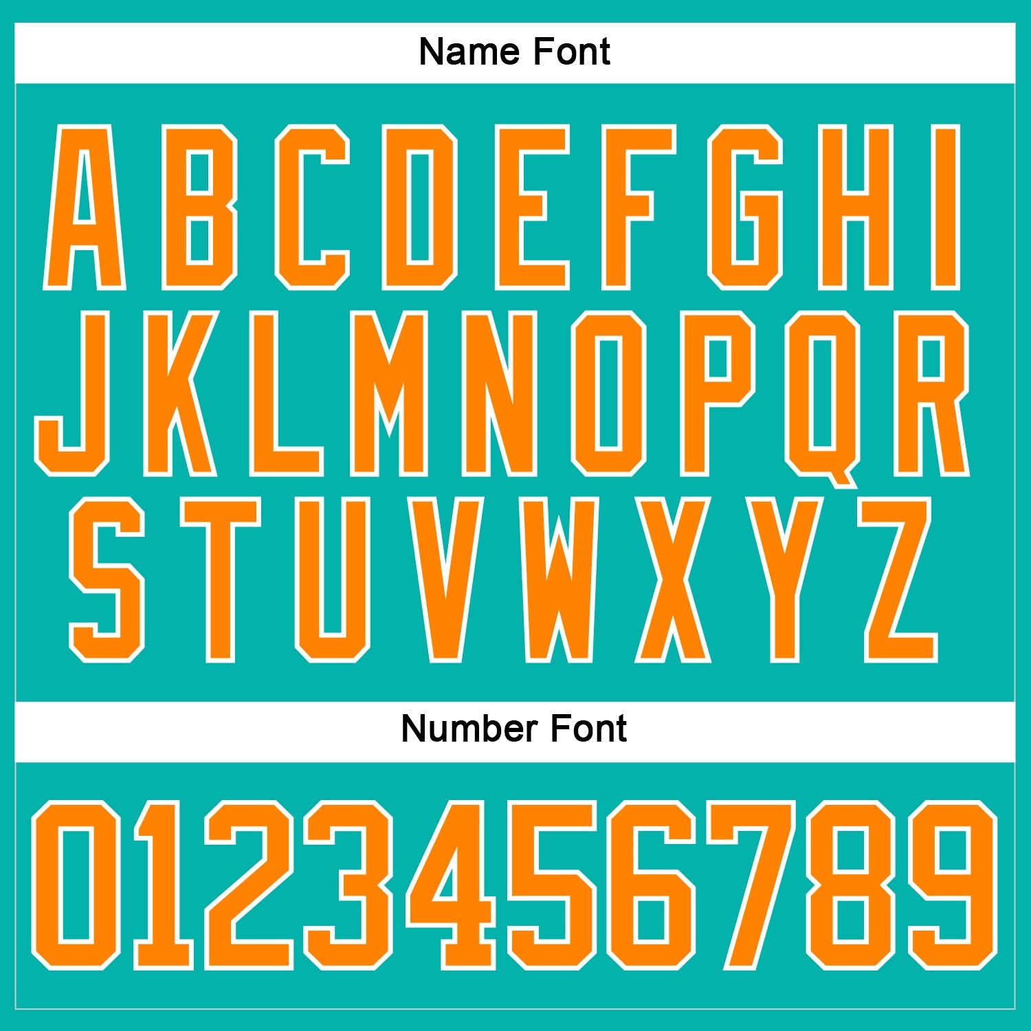 Custom Aqua Bay Orange-White Hockey Lace Neck Jersey view 5