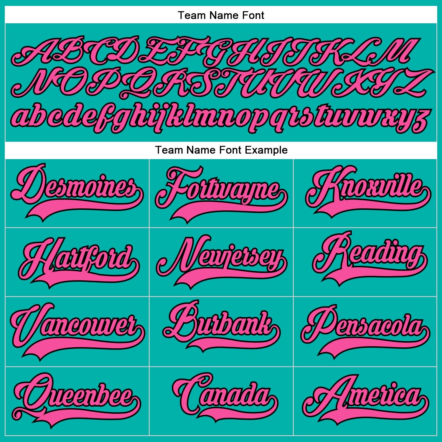 Custom Aqua Pink-Black Hockey Lace Neck Jersey view 4