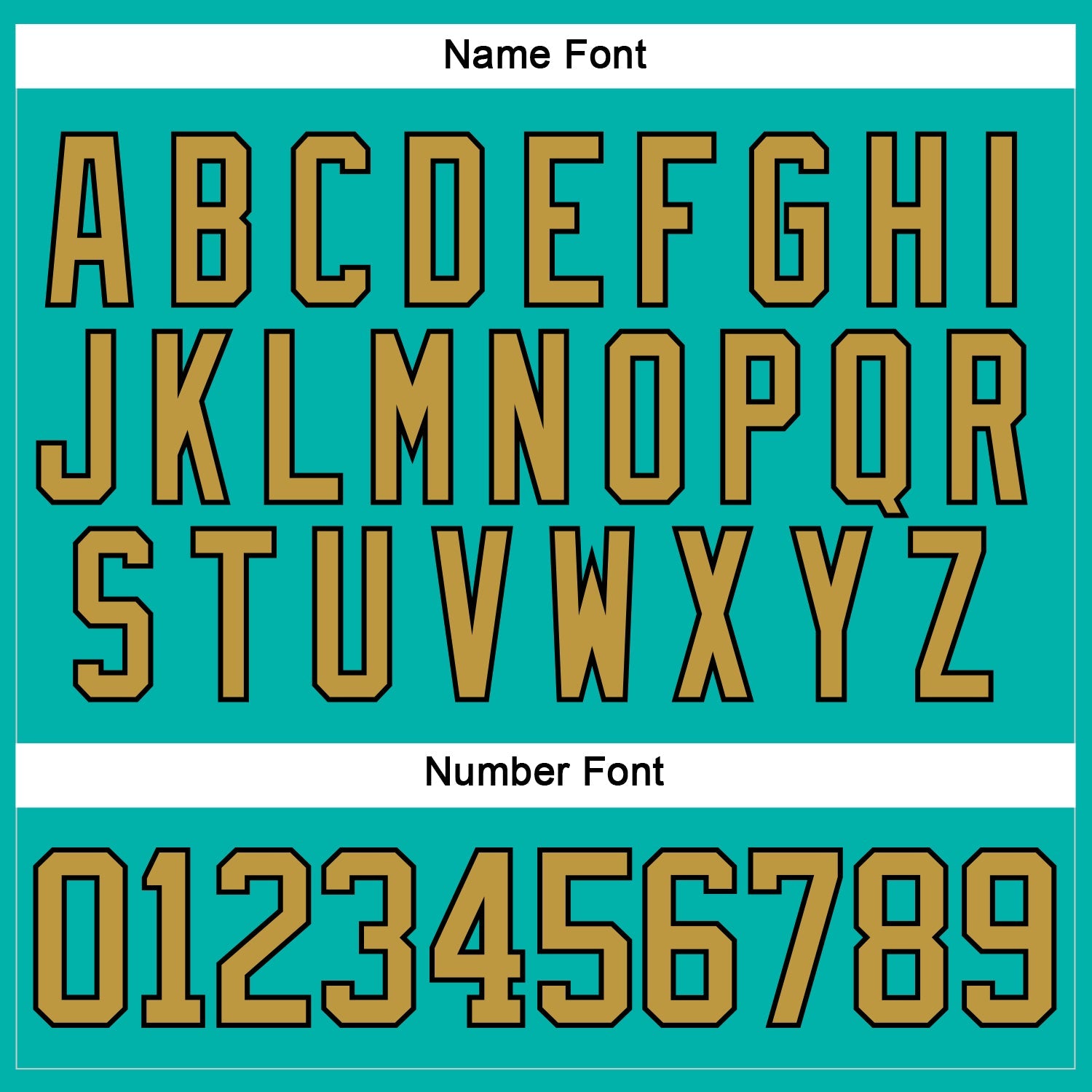 Custom Aqua Old Gold-Black Hockey Lace Neck Jersey view 5