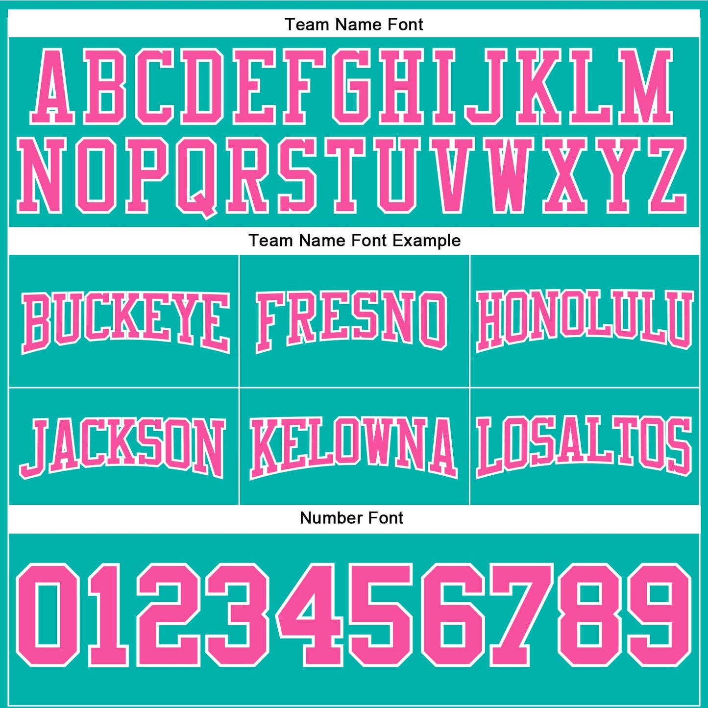Custom Stitched Aqua Pink-White Football Pullover Sweatshirt Hoodie view 3