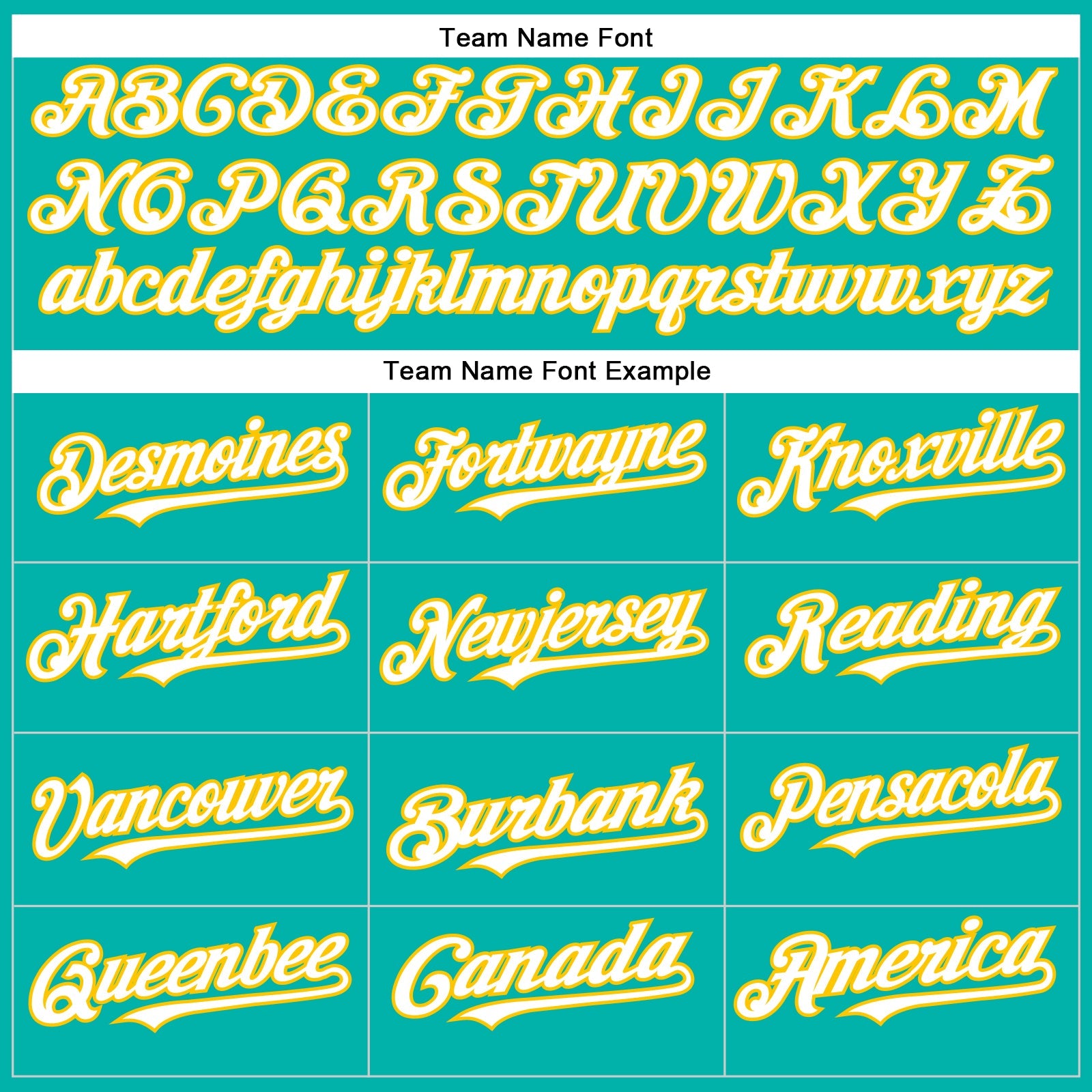Custom Aqua White Pinstripe White-Yellow Authentic Baseball Jersey view 4