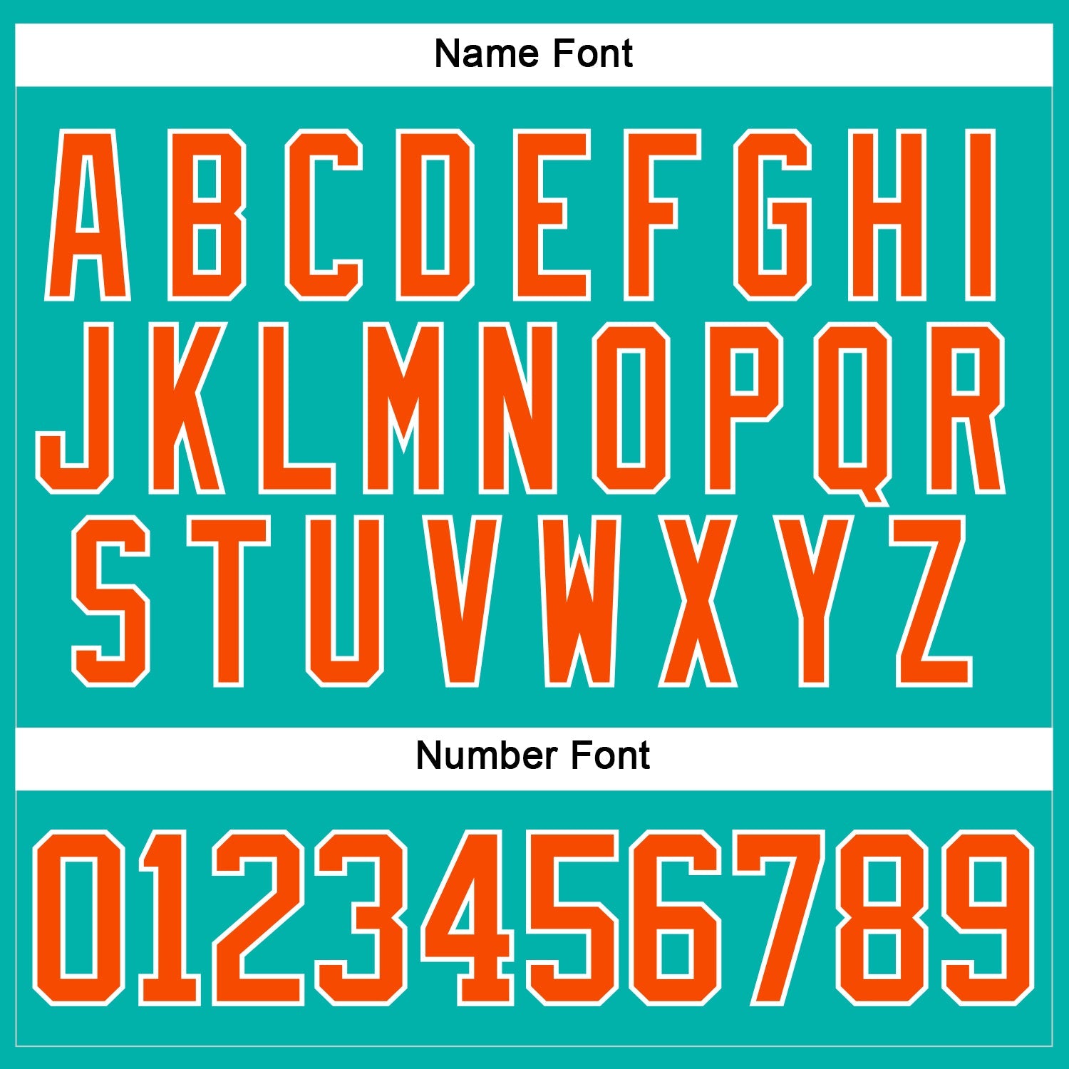 Custom Aqua Orange-White Hockey Lace Neck Jersey view 5