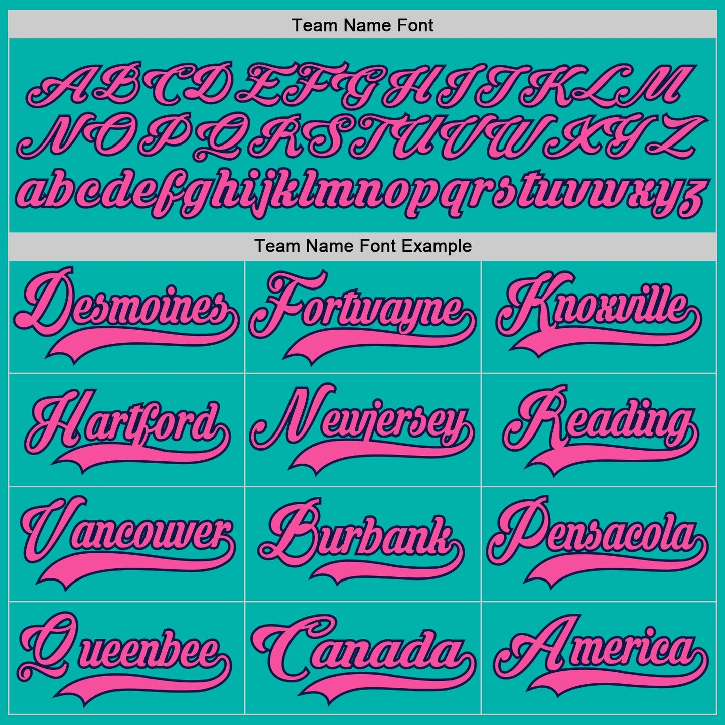 Custom Aqua Pink-Navy Hockey Lace Neck Jersey view 4