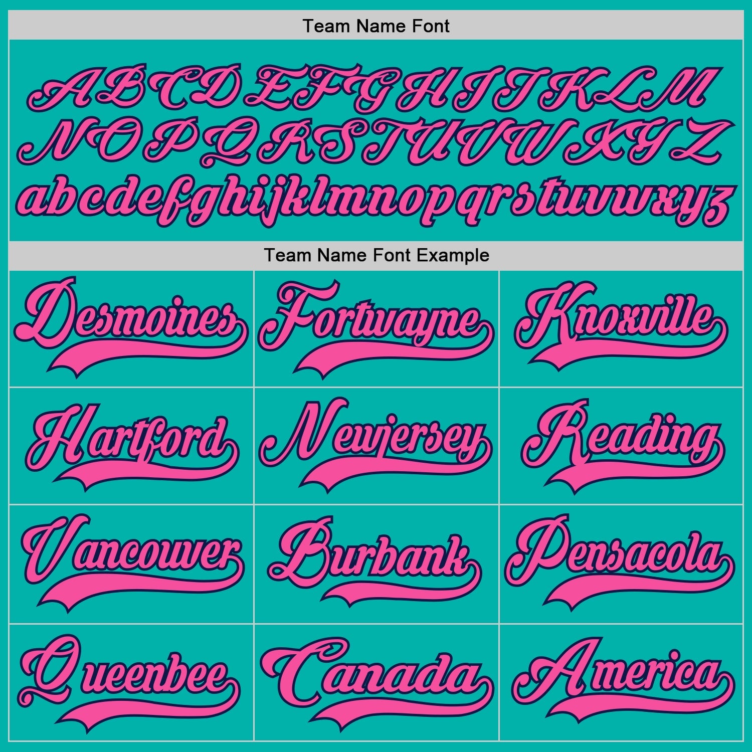 Custom Aqua Pink-Navy Hockey Lace Neck Jersey view 4