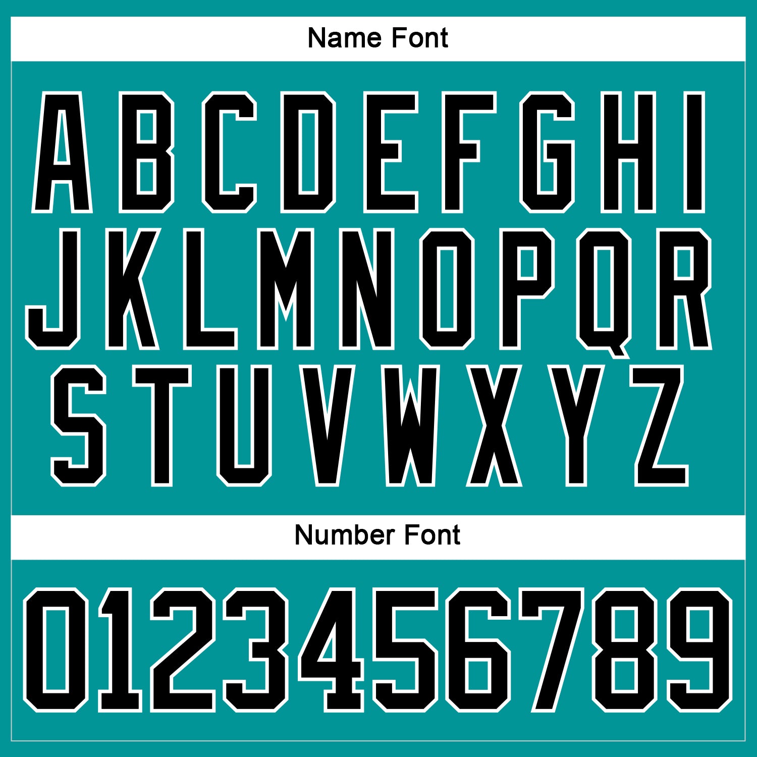 Custom Aqua Black-White Hockey Jersey view 5