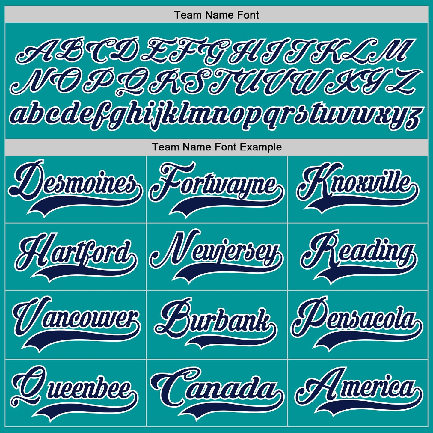 Custom Aqua Navy-White Hockey Jersey view 4