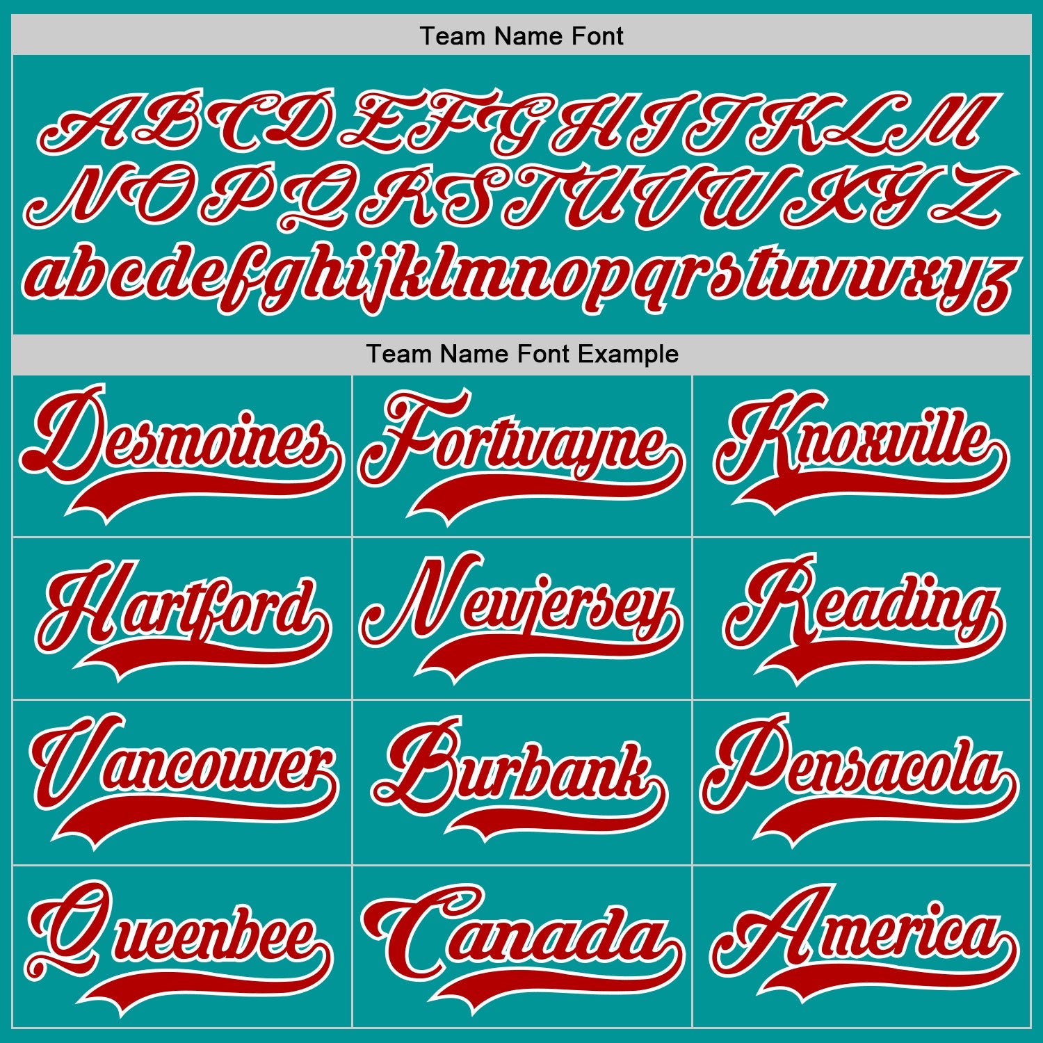 Custom Aqua Red-White Hockey Jersey view 4