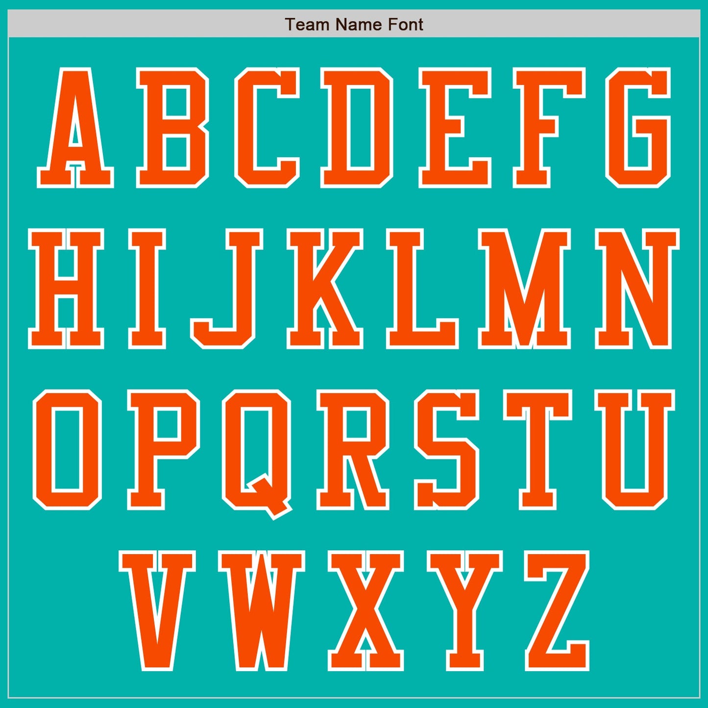 Custom Aqua Orange-White Authentic Baseball Jersey view 3