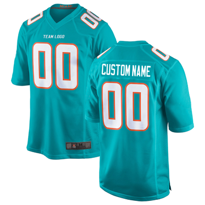 Custom M.Dolphins Football Jersey 2022 Jerseys Stitched American Football Jerseys - Main View
