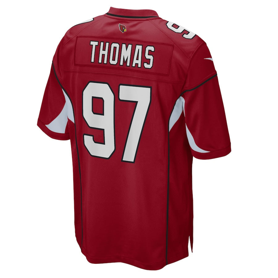 A.Cardinals #97 Cameron Thomas Cardinal Game Player Jersey Stitched American Football Jerseys - Main View