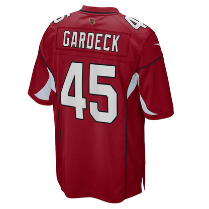 A.Cardinals #45 Dennis Gardeck Cardinal Game Jersey Stitched American Football Jerseys - Main View