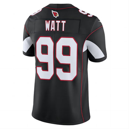 A.Cardinals #99 J.J. Watt Black Vapor Limited Jersey Stitched American Football Jerseys - Main View