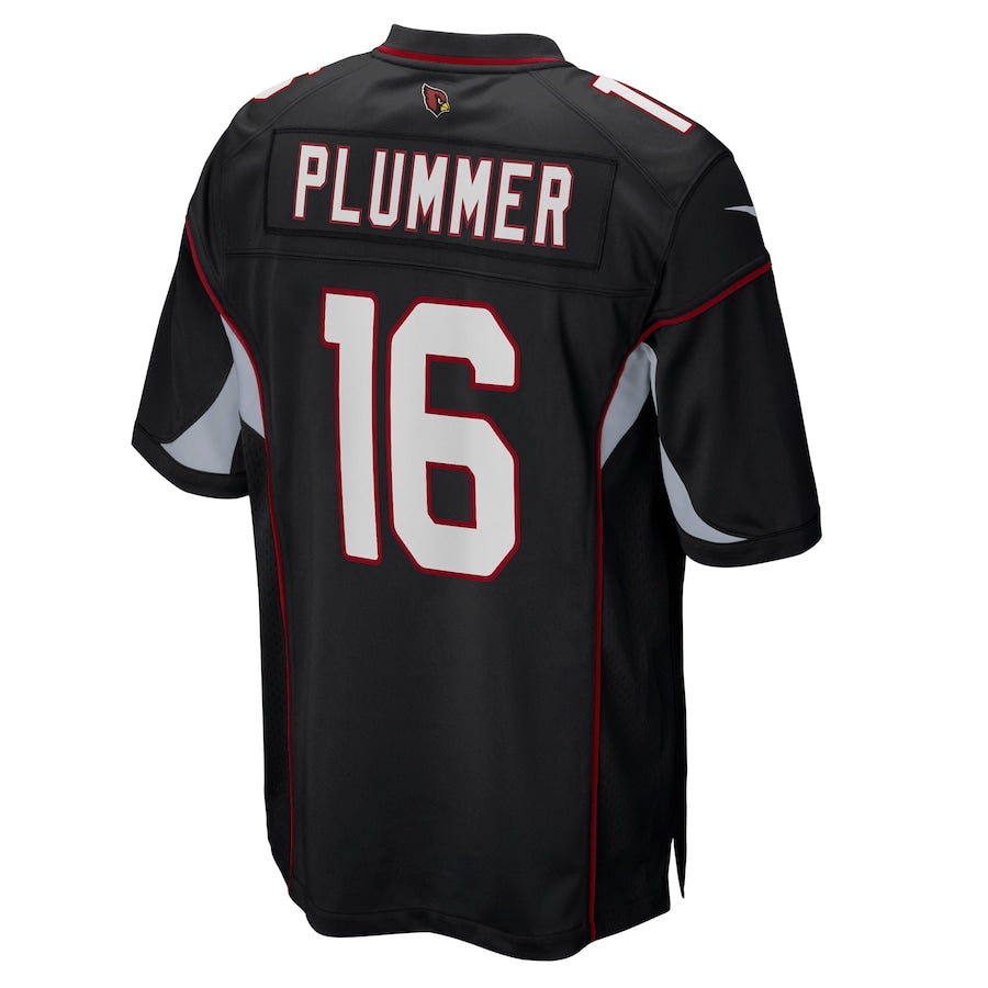 A.Cardinals #16 Jake Plummer Black Retired Player Alternate Game Jersey Stitched American Football Jerseys - Main View
