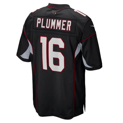 A.Cardinals #16 Jake Plummer Black Retired Player Alternate Game Jersey Stitched American Football Jerseys - Main View