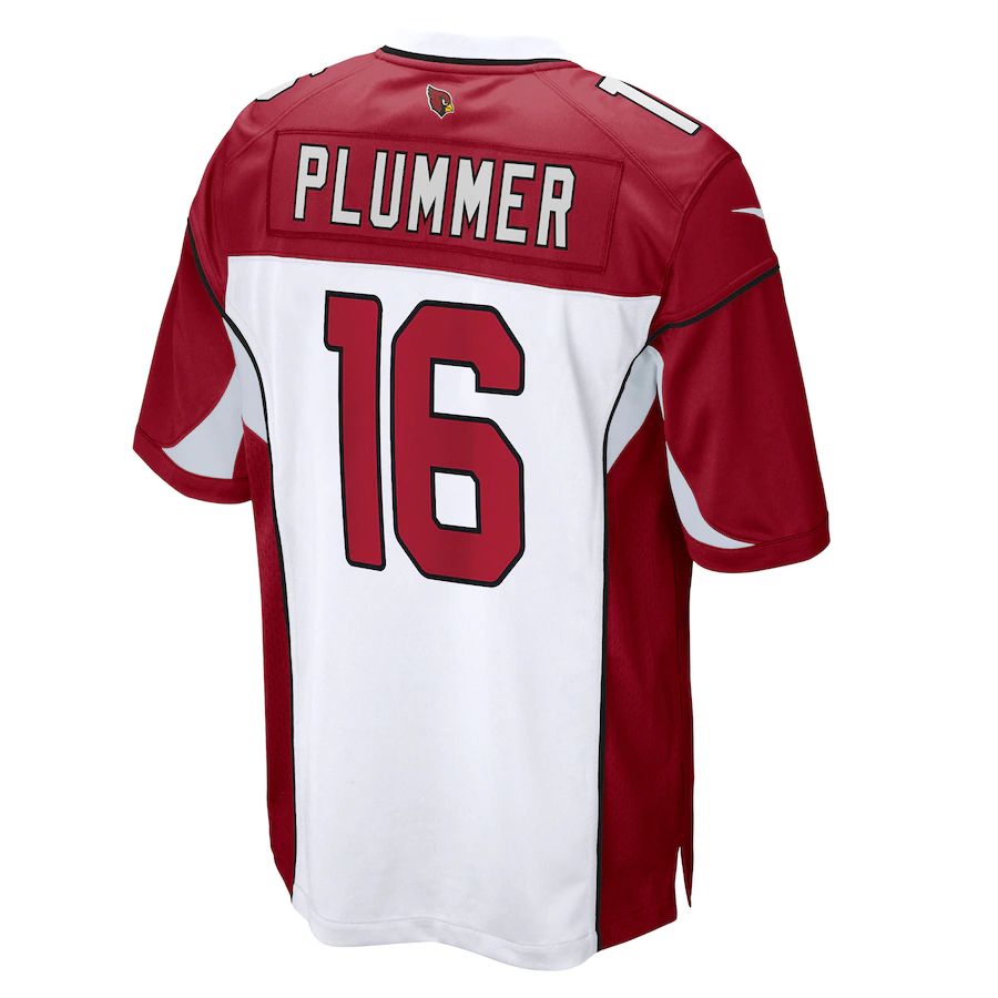 A.Cardinals #16 Jake Plummer White Retired Player Game Jersey Stitched American Football Jerseys - Main View