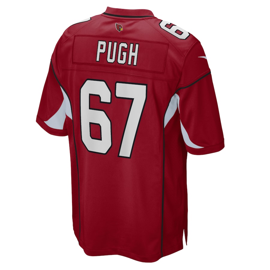 A.Cardinal #67 Justin Pugh Cardinal Game Jersey Stitched American Football Jerseys - Main View