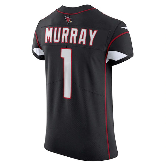 A.Cardinals #1 Kyler Murray Black Alternate Vapor Elite Jersey Stitched American Football Jerseys - Main View