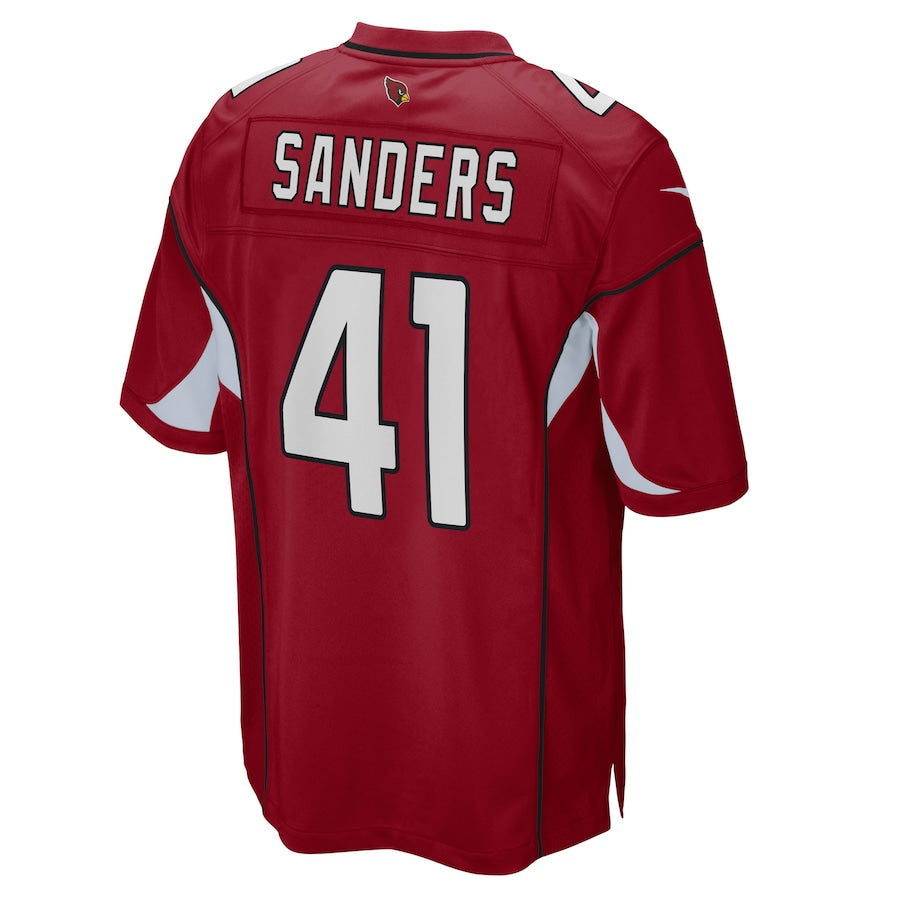 A.Cardinal #41 Myjai Sanders Cardinal Game Player Jersey Stitched American Football Jerseys - Main View