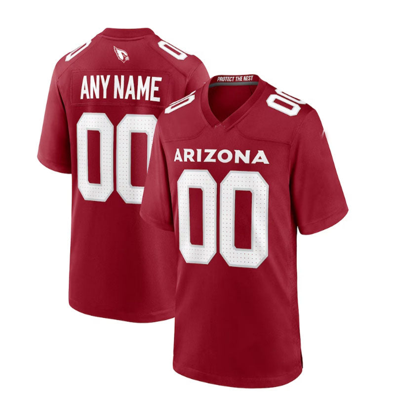 Custom A.Cardinal Game Jersey - Cardinal Stitched American Football Jerseys - Main View