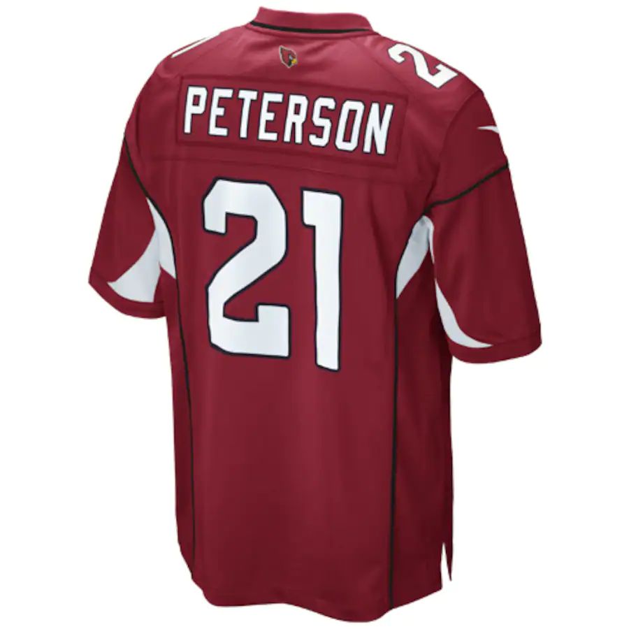 A.Cardinal #21 Patrick Peterson Cardinal Game Player Jersey Stitched American Football Jerseys - Main View