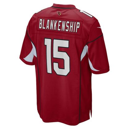 A.Cardinal #15 Rodrigo Blankenship Cardinal Game Player Jersey Stitched American Football Jerseys - Main View