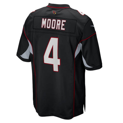 A.Cardinal #4 Rondale Moore Black Game Jersey Stitched American Football Jerseys - Main View