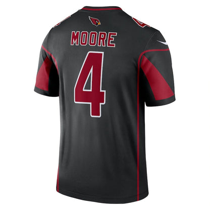 A.Cardinal #4 Rondale Moore Black Legend Jersey Stitched American Football Jerseys - Main View