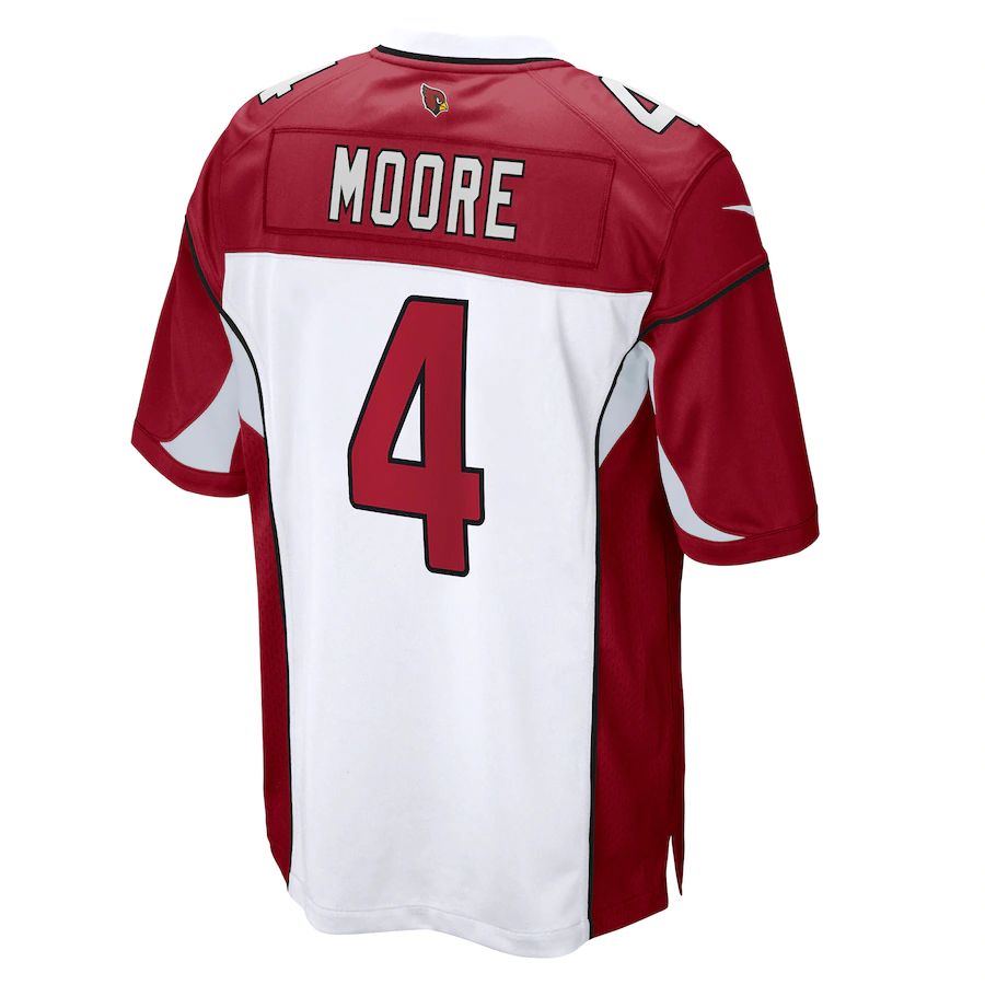 A.Cardinal #4 Rondale Moore White Game Jersey Stitched American Football Jerseys - Main View