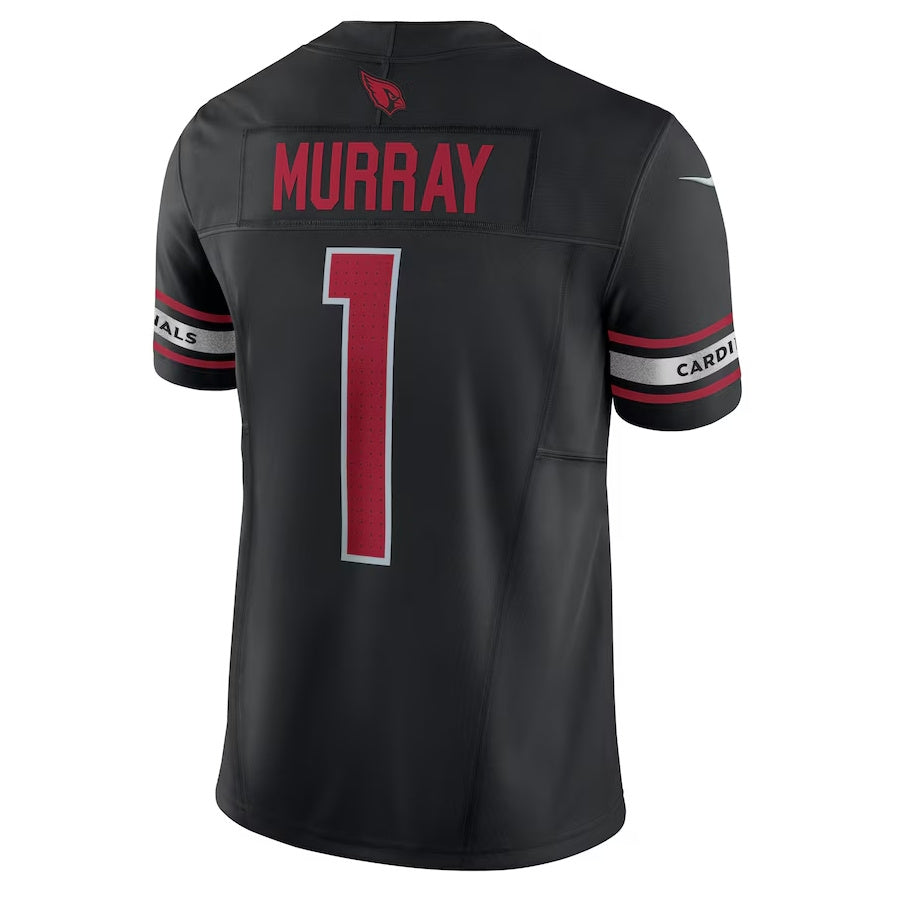 A.Cardinals #1 Kyler Murray Black Vapor F.U.S.E. Limited Stitched American Football Jerseys - Main View