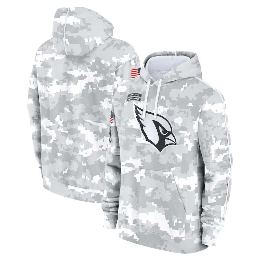 A.Cardinals 2024 Salute To Service Club Pullover Hoodie Cheap sale Birthday and Christmas gifts Stitched American Football Jerseys - Main View