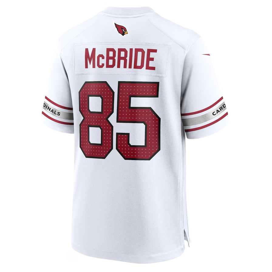 A.Cardinals #85 Trey McBride White Game Stitched American Football Jerseys - Main View