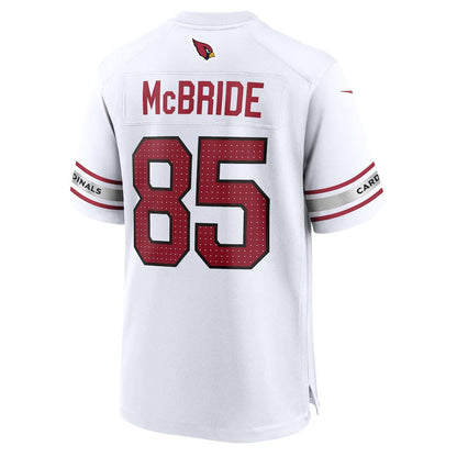 A.Cardinals #85 Trey McBride White Game Stitched American Football Jerseys - Main View