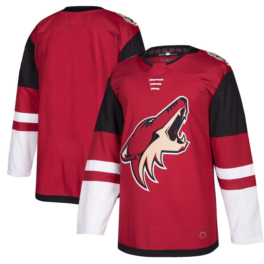 A.Coyotes Home Authentic Blank Jersey Maroon Stitched American Hockey Jerseys - Main View