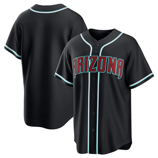 Arizona Diamondbacks Blank 2026 Black Out Stitched Baseball Jersey - Main View