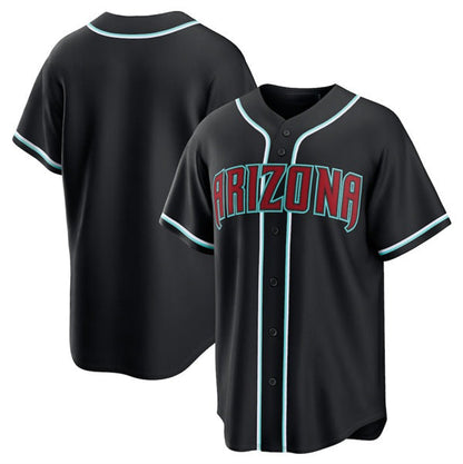 Arizona Diamondbacks Blank 2026 Black Out Stitched Baseball Jersey - Main View