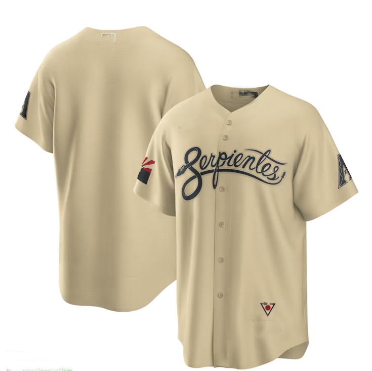 Arizona Diamondbacks City Connect Replica Jersey - Gold Stitches Baseball Jerseys - Main View