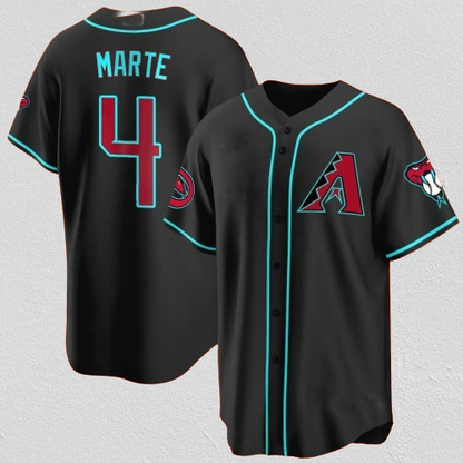 Arizona Diamondbacks #4 Ketel Marte 2024 Cool Base Stitched Baseball Jerseys - Main View