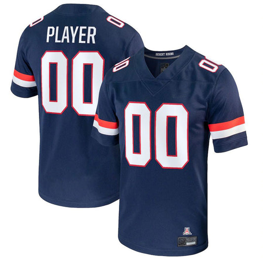 Custom A.Wildcats Pick-A-Player NIL Replica Football Jersey  Navy American Stitched College Jerseys - Main View
