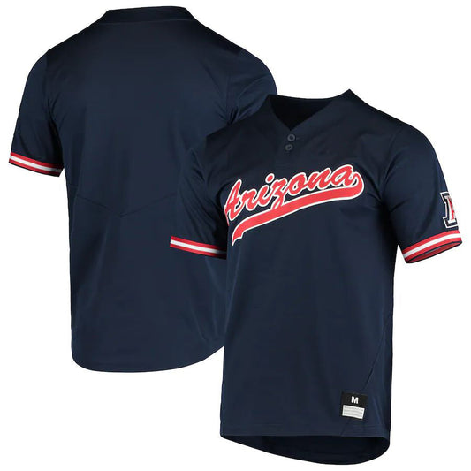 A.Wildcats Replica Softball Jersey Baseball Jersey Navy Stitched American College Jerseys - Main View