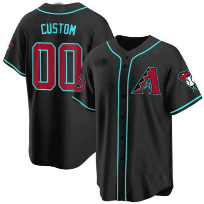 Arizona Diamondbacks 2024 Cool Base Custom Jersey – All Stitched Baseball Jersey view 2