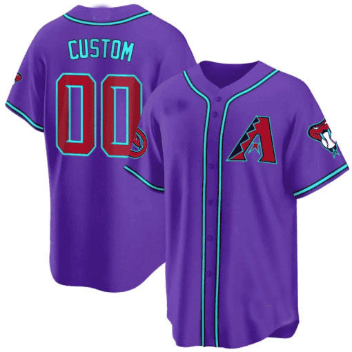 Arizona Diamondbacks 2024 Cool Base Custom Jersey V2 – All Stitched Baseball Jersey - Main View
