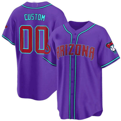 Arizona Diamondbacks 2024 Cool Base Custom Jersey V2 – All Stitched Baseball Jersey view 2