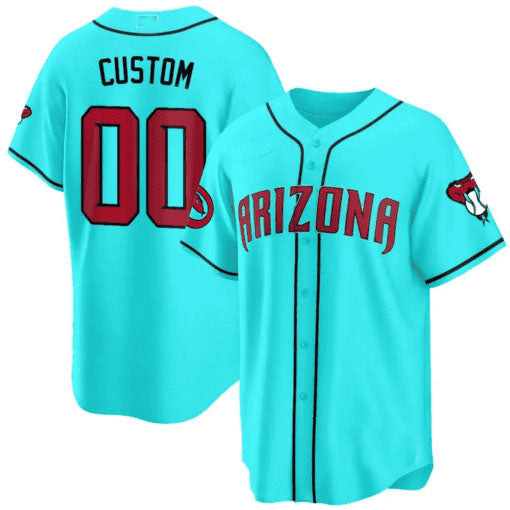 Arizona Diamondbacks 2024 Cool Base Custom Jersey V2 – All Stitched Baseball Jersey view 4