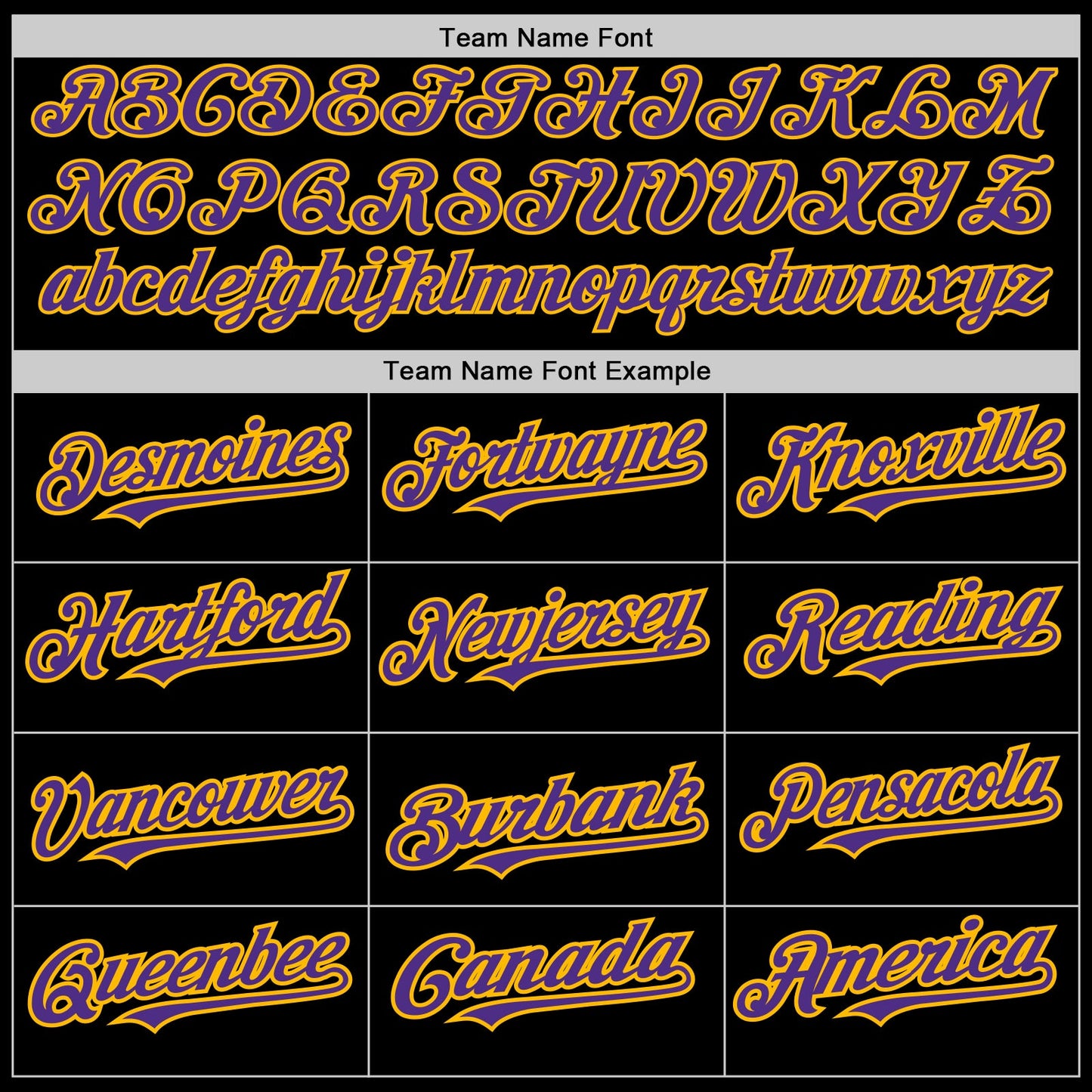 Custom Black Purple-Gold 3 Colors Arm Shapes Authentic Baseball Jersey view 5