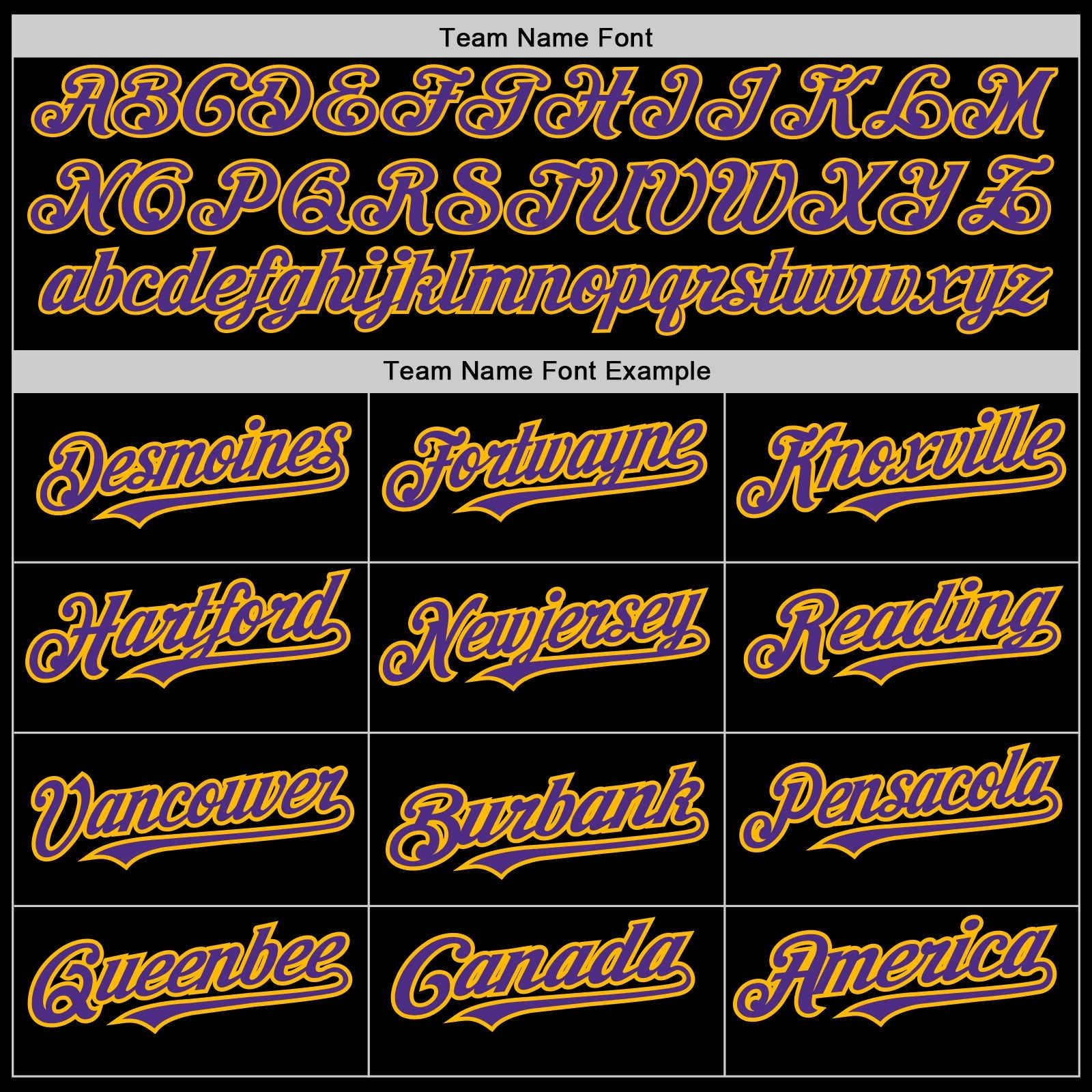 Custom Black Purple-Gold 3 Colors Arm Shapes Authentic Baseball Jersey view 5