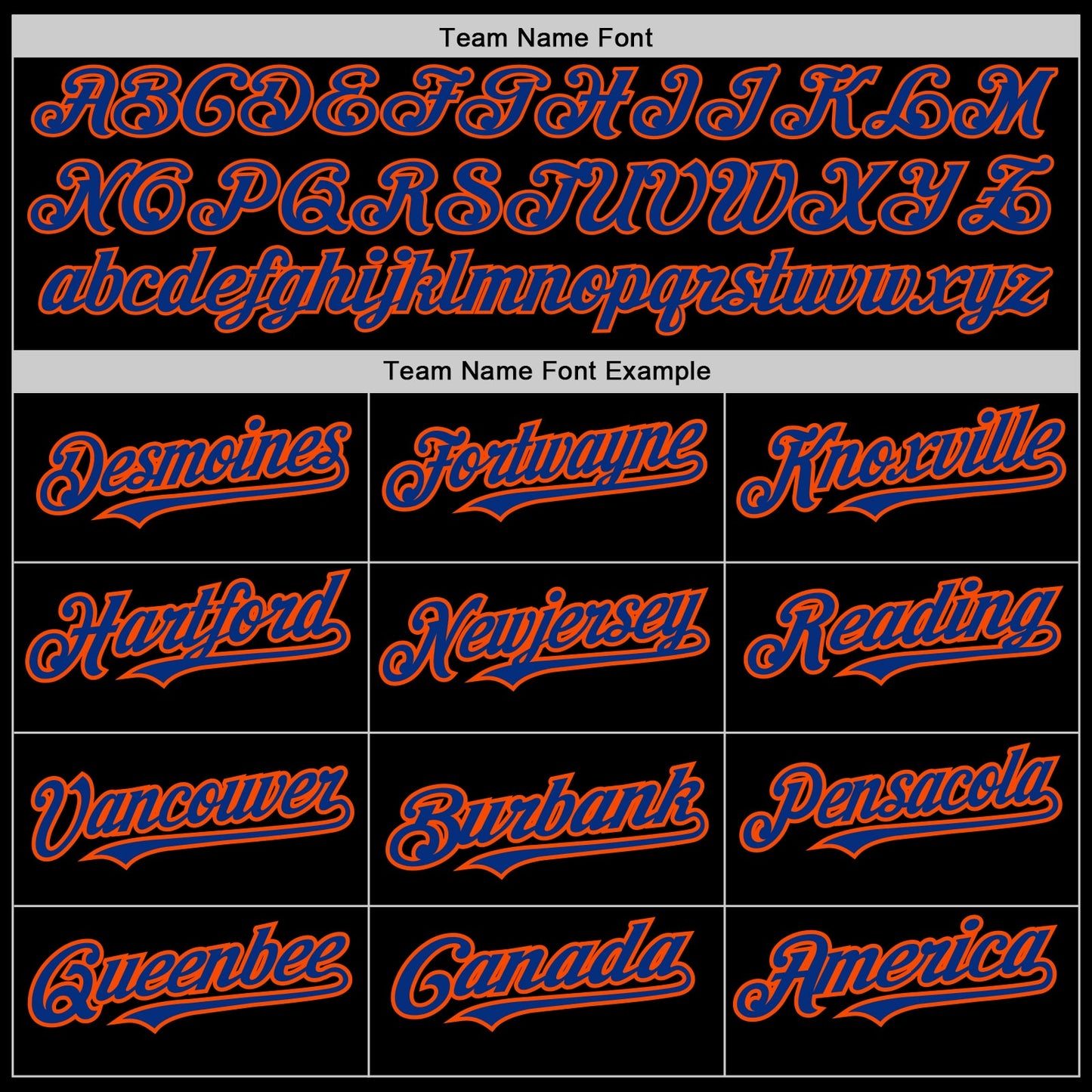 Custom Black Royal-Orange 3 Colors Arm Shapes Authentic Baseball Jersey view 5