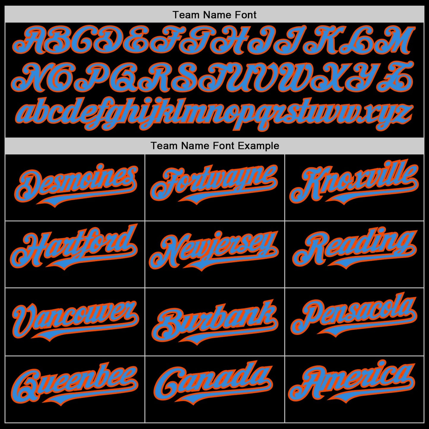 Custom Black Electric Blue-Orange 3 Colors Arm Shapes Authentic Baseball Jersey view 5